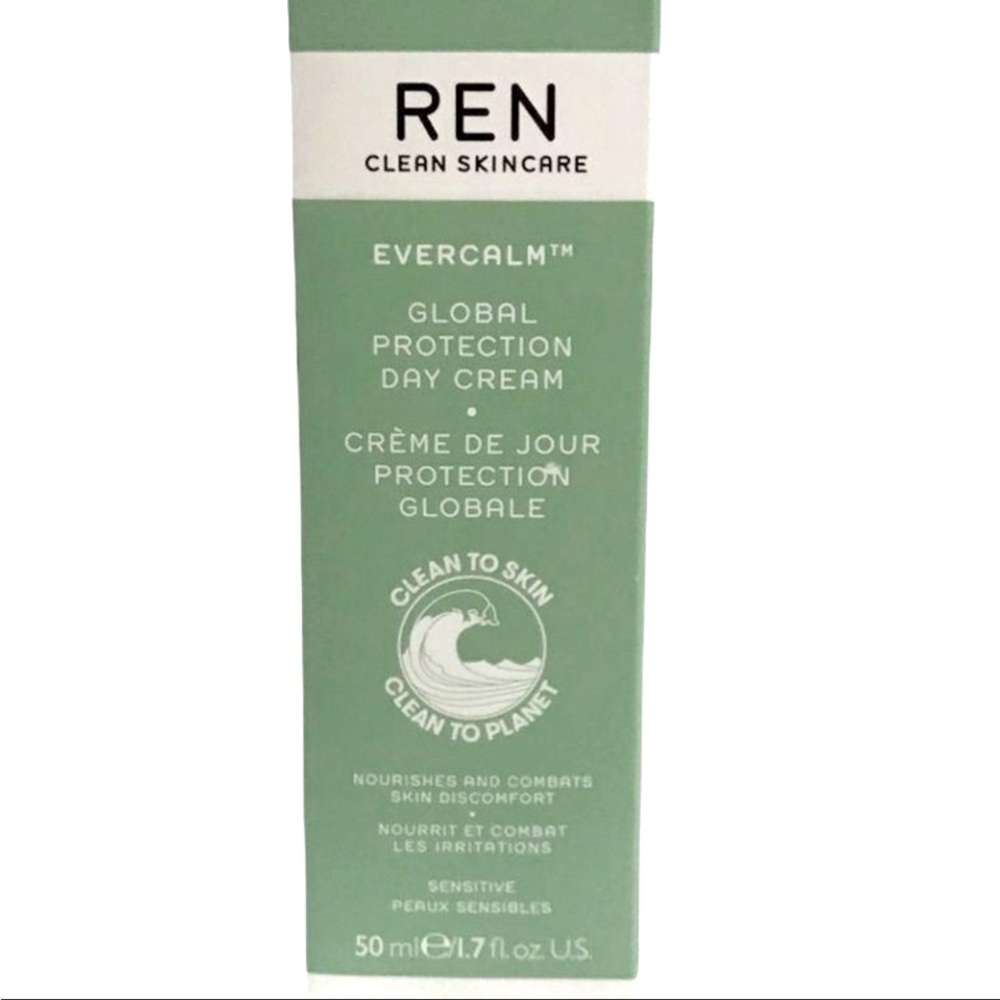 REN Clean Skincare Evercalm Global Protection Day Cream for Sensitive Skin Vegan